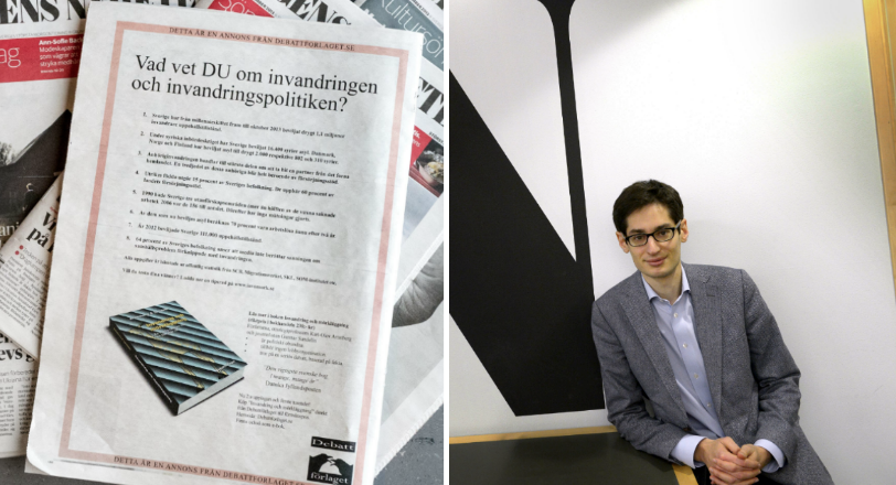 DN publicerade annons – anklagas nu för att vara främlingsfientlig